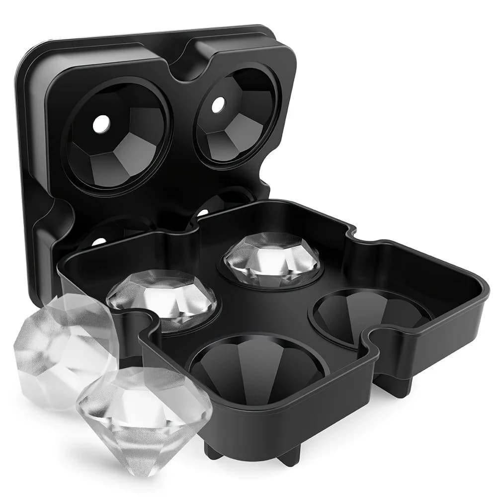 Силиконова форма за ледени кубчета Diamond